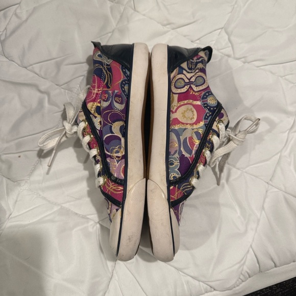 Coach Barrett Sneakers SZ 7/8 - Picture 6 of 11